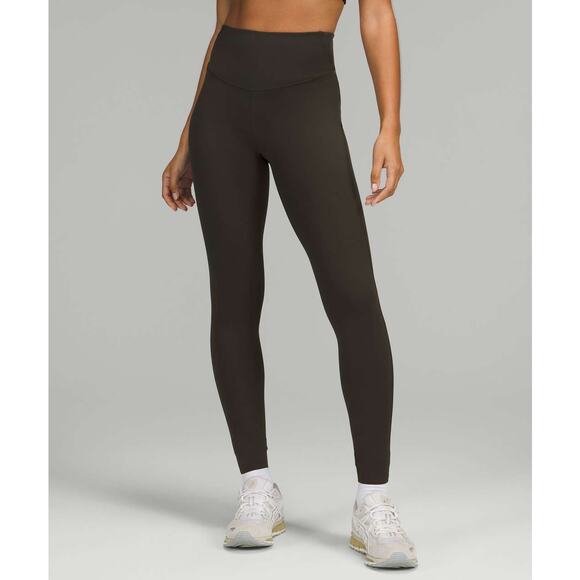 Lululemon Base Pace High-Rise Running Tight 31" Dark Olive Green 2 - Picture 1 of 13